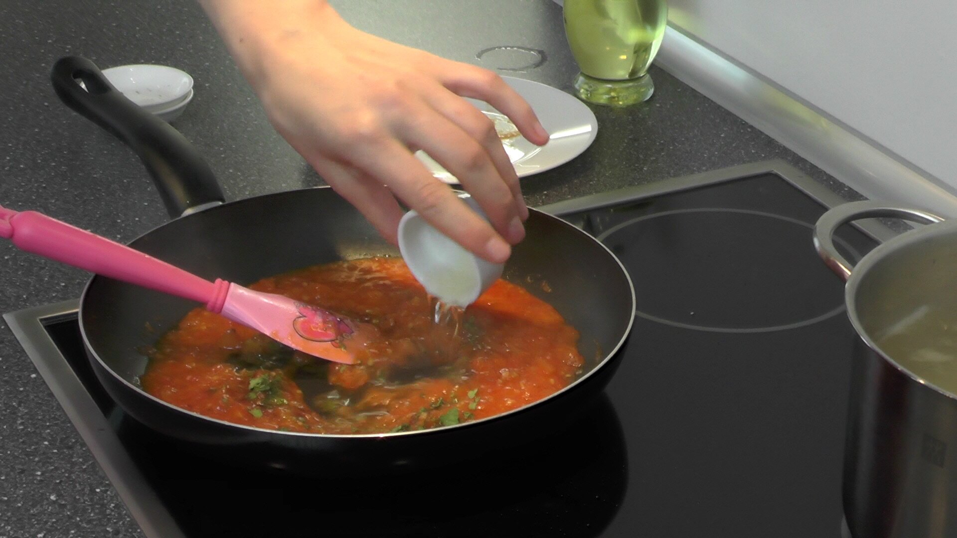 сапагетти с соусом рецепт 007