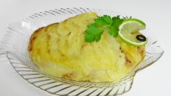 Рыбный пирог с лососем